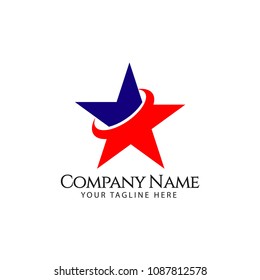 Star Company Logo Vector Template Design Illustration