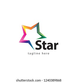 Star Company Logo Vector Template Design Illustration