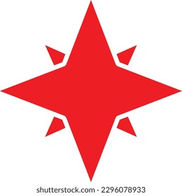 star compass star compass rose nautical Flat