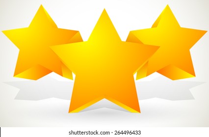 Star Composition with 3d Stars