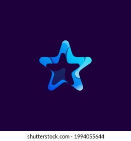Star Concept Design very cool and unique suitable for your business or company symbol