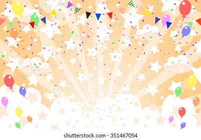 Star Confetti Background Stock Vector (Royalty Free) 351467054 ...