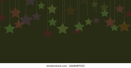Ilustración de fondo de confeti de estrella. eps