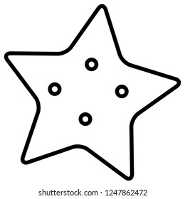 star cookie design