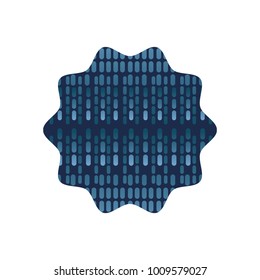 star with creative graphic seamless background pattern