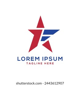 Star creative Logo mark design modern concept vector template