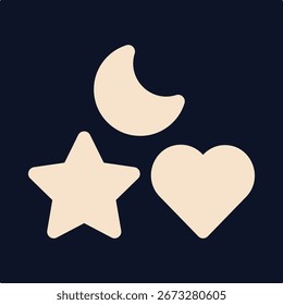 Estrella creativa símbolo de arte de moda útil diseño de Ilustración vectorial magnífico colorido background.eps