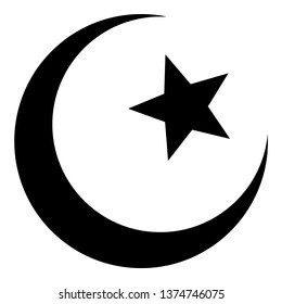 Star and Crescent Clipart 2