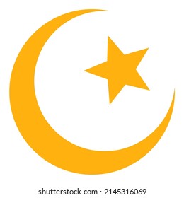 Star and Crescent Clipart 5