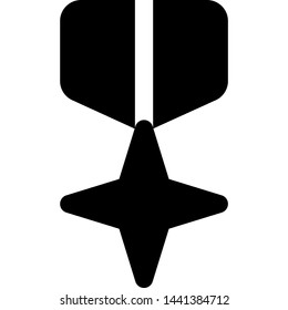 Star cross medal awarded for gallantry in action against an enemy