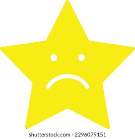 star cry crying emoticon emoji Flat