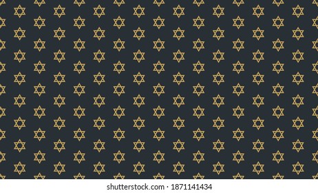 Star Of David Background Seamless Pattern Vector