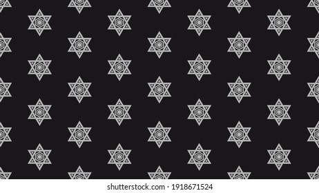 star of david background vector illustration