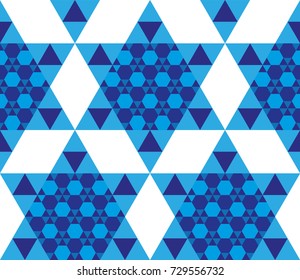 Star of David pattern