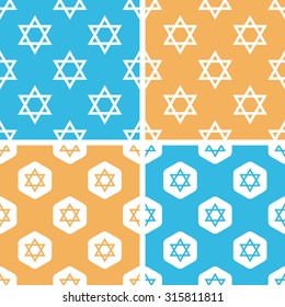 Star of David pattern set