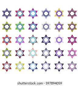 Star of David Set