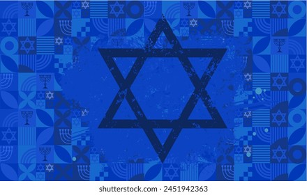 star of david, Stylized Israel Background	