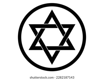 star of david symbol hexagonal vector for logo background icon web wallpaper communion      