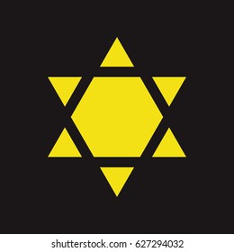 Star of david vector