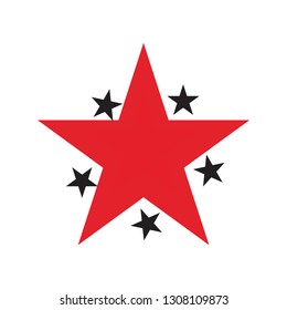 Star of david vector, Christmas related solid design icon