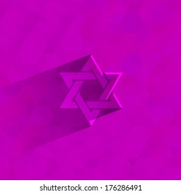 Star of David . Vector format