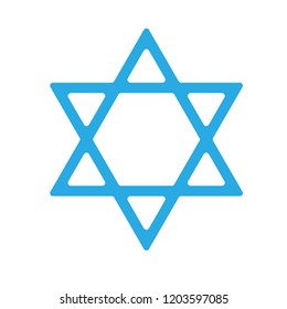 star of David.rounded edges