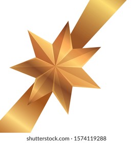 star decoration christmas isolated icon vector illustration design