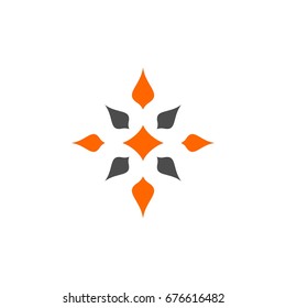 Star Decoration Logo Template Illustration Design. Vector EPS 10.