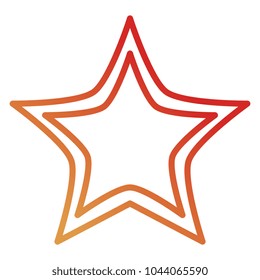 star decorative isolated icon