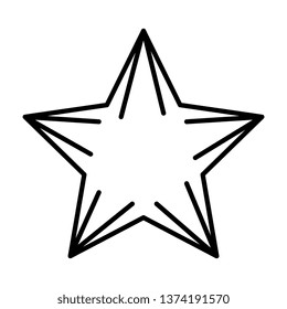 star decorative isolated icon
