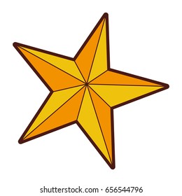 star decorative isolated icon