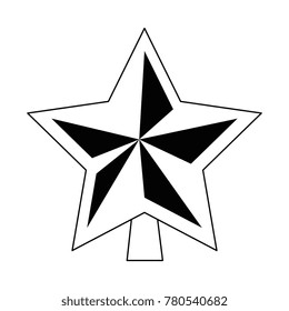 star decorative isolated icon