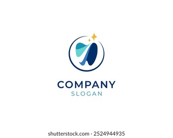 Star Dental Logo Design Vektor. Moderne Dental-Icon-Vorlage