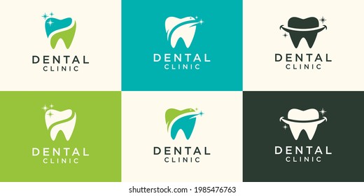 Star Dental logo designs concept vector, Shine Dental logo template vector,
