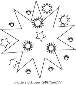star design eps 10 black