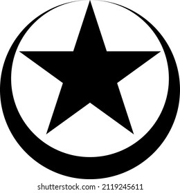 Diseño de estrella, forma geométrica Arte vectorial Ilustración