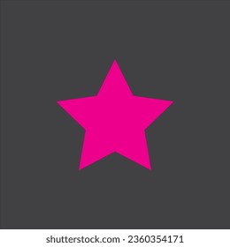 diseño estrella. archivo de vector premium.