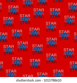 star design seamless pattern