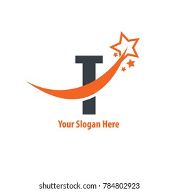 Star Design T Logo