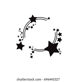 Star design tattoos.