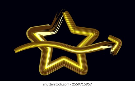star design, vector star design, Abstract stars background