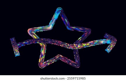 star design, vector star design, Abstract stars background