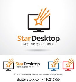 Star Desktop Logo Template Design Vector Design 