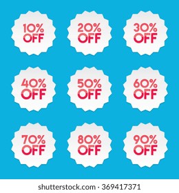 Star Discount Labels