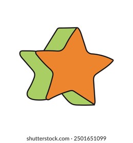 Star Doodle 10 _ Single Vector