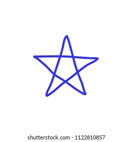 star doodle icon