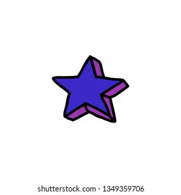 star doodle icon