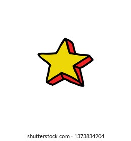star doodle icon