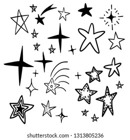 Star doodle set