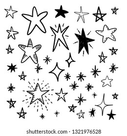 Star doodle set
